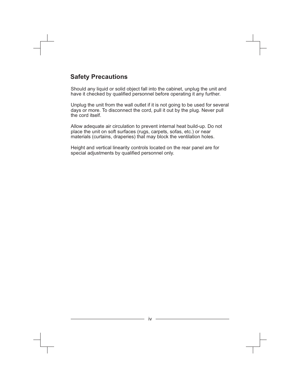 Safety precautions | Honeywell HXMT9 / HXMT9X User Manual | Page 4 / 102