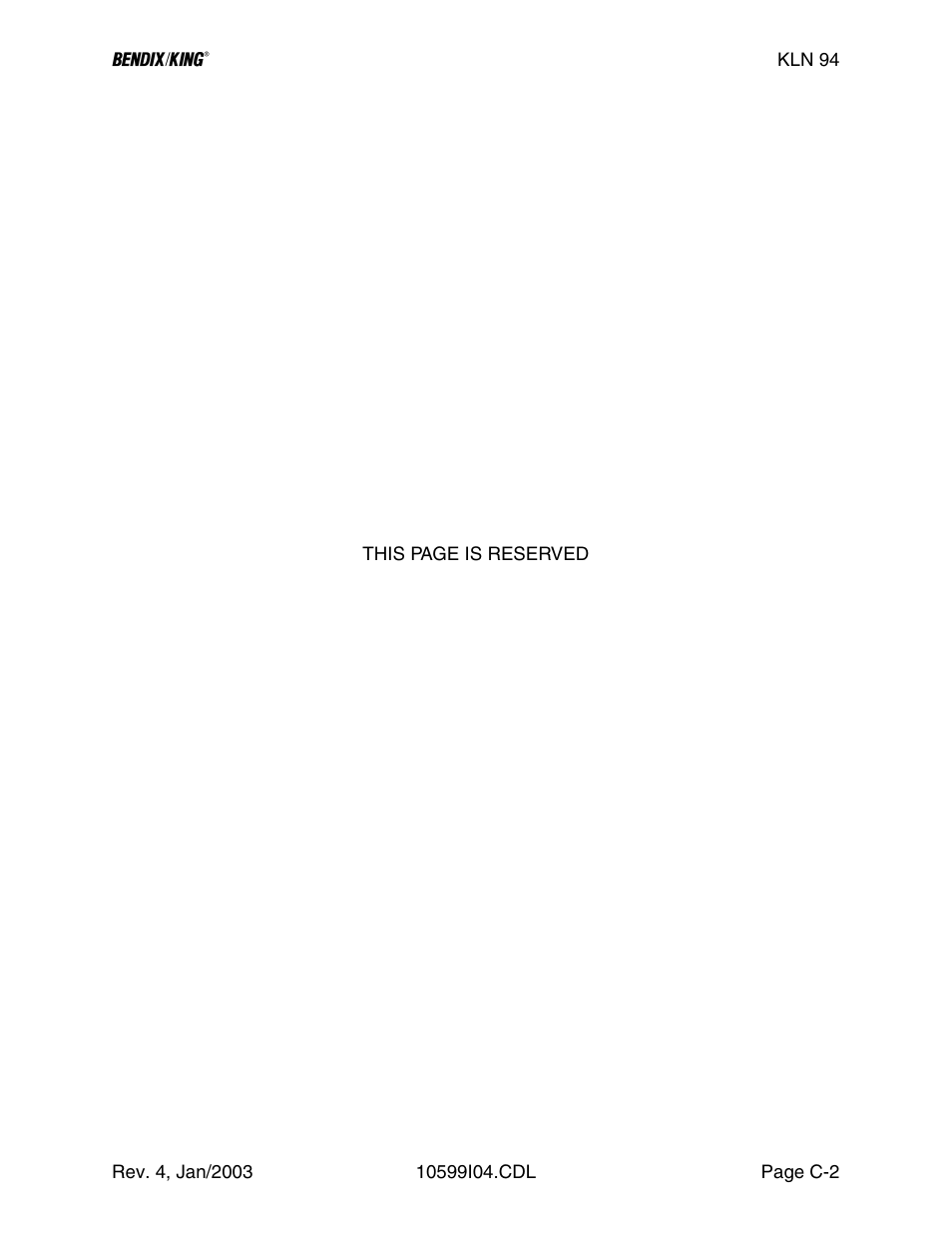 Honeywell BENDIX/KING KLN 94 User Manual | Page 134 / 156