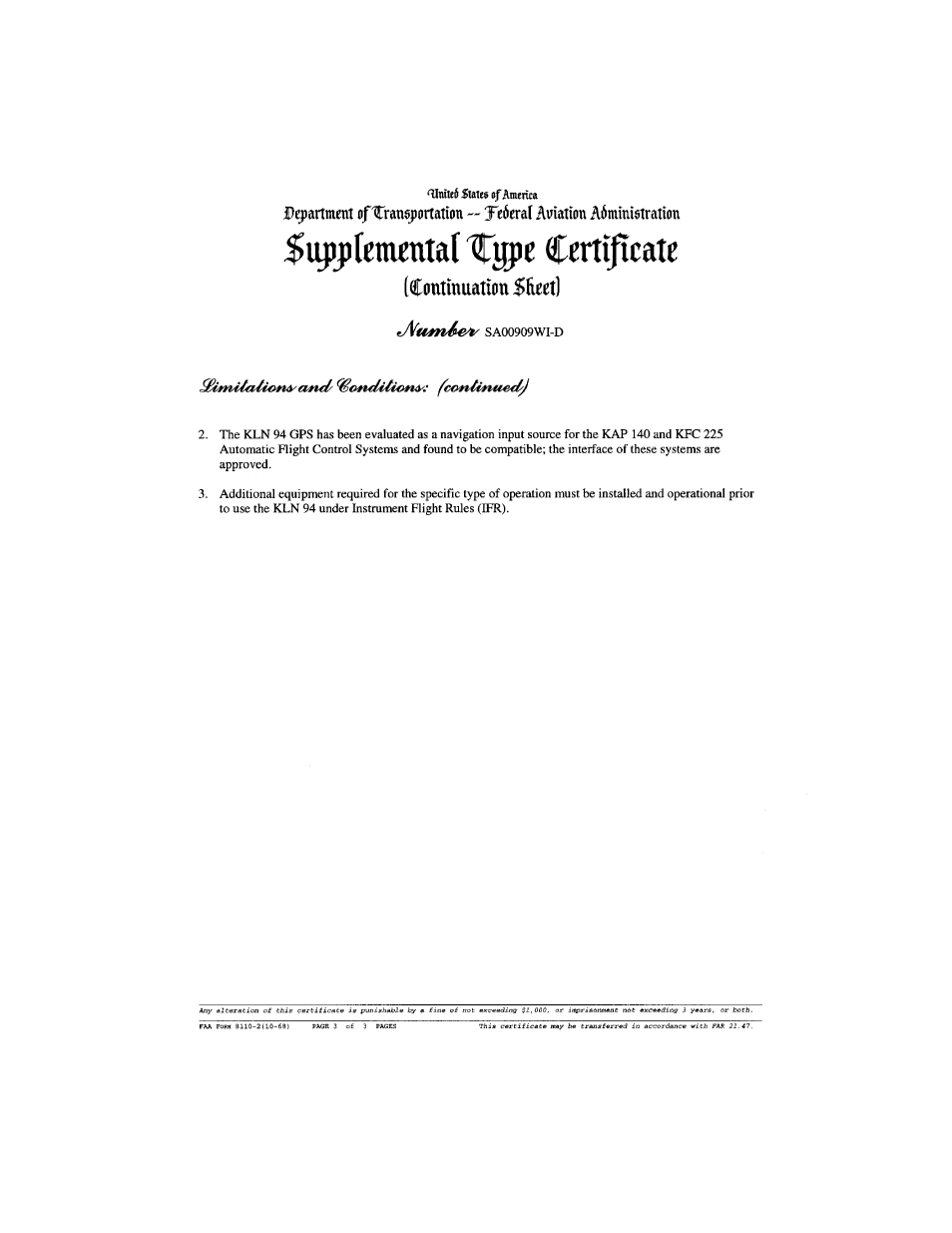 Honeywell BENDIX/KING KLN 94 User Manual | Page 137 / 156