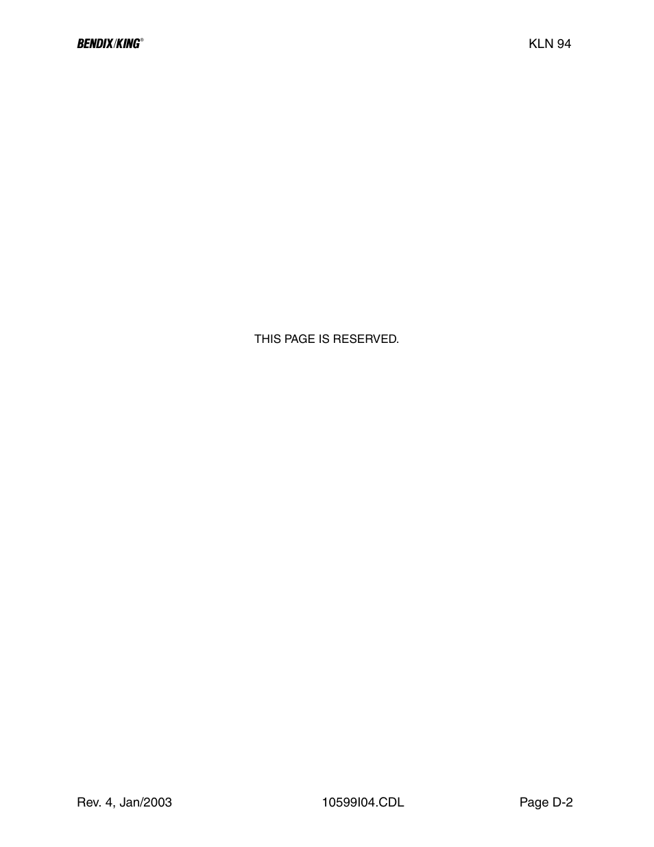 Honeywell BENDIX/KING KLN 94 User Manual | Page 140 / 156