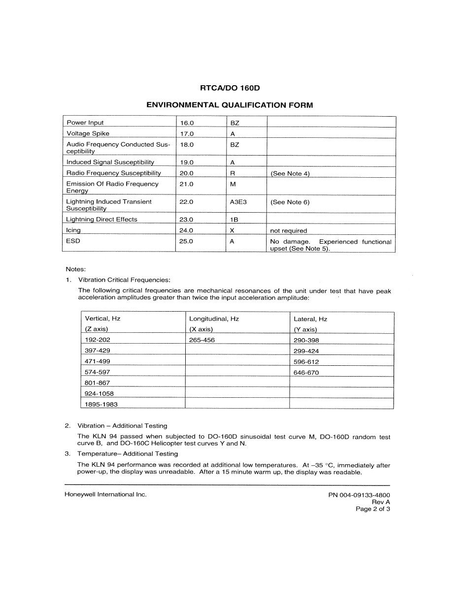 Honeywell BENDIX/KING KLN 94 User Manual | Page 146 / 156