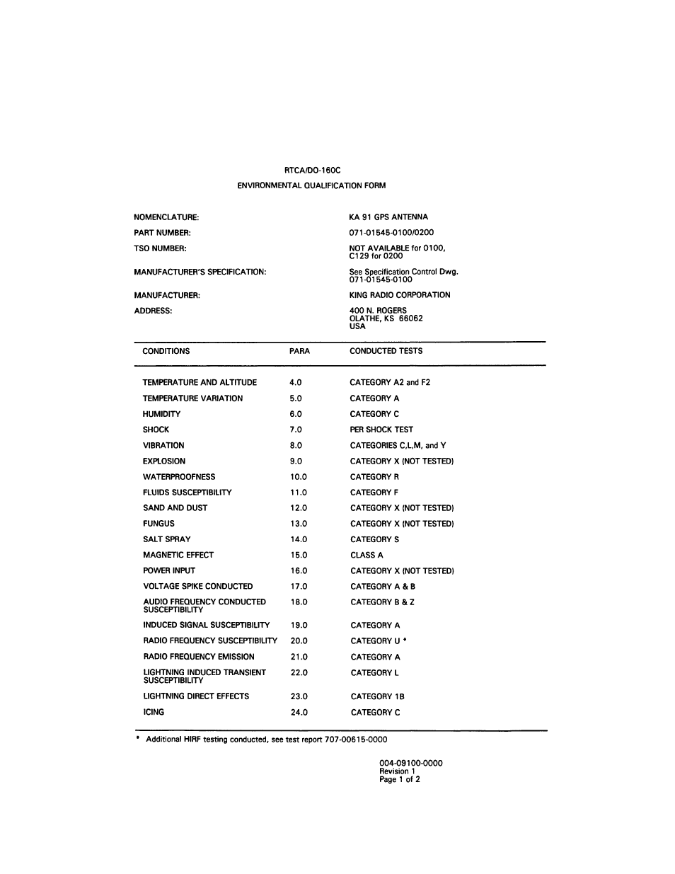 Honeywell BENDIX/KING KLN 94 User Manual | Page 153 / 156