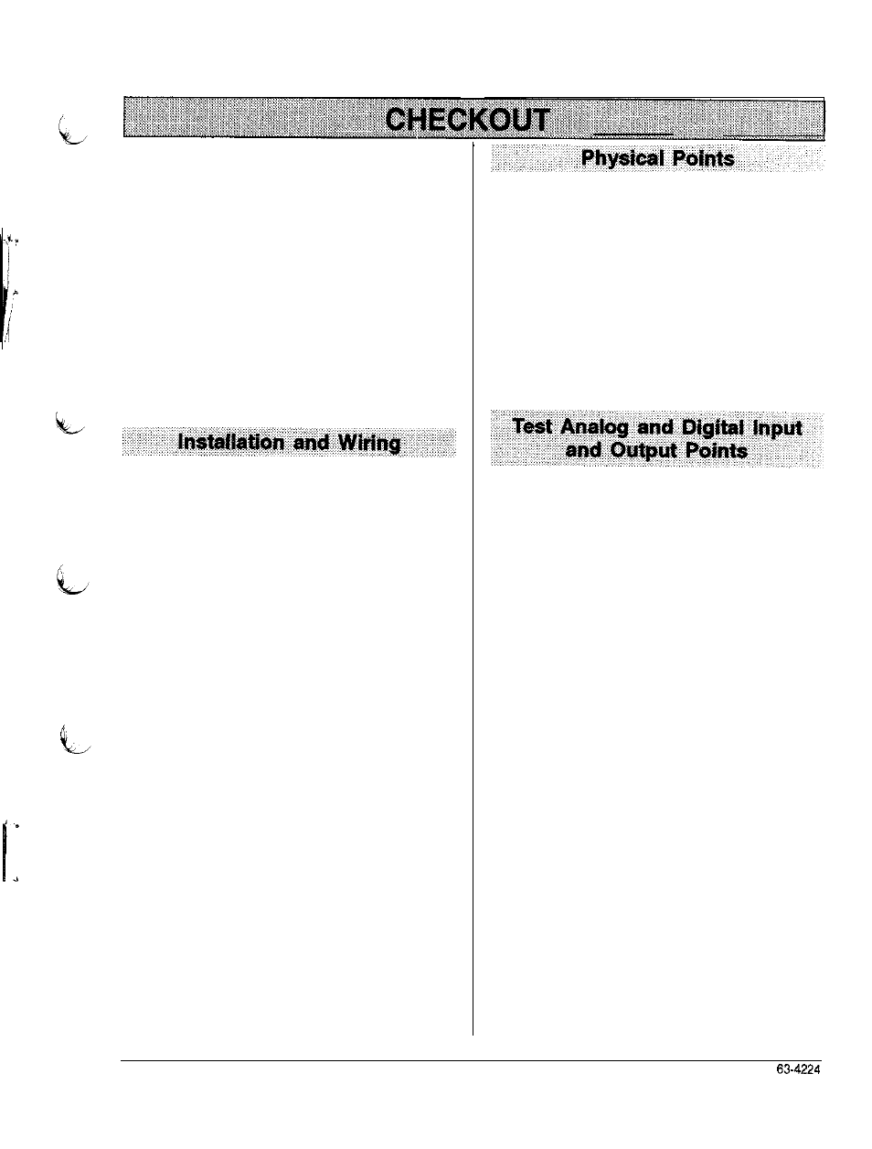 Input point lest procedures | Honeywell W7620 User Manual | Page 11 / 16