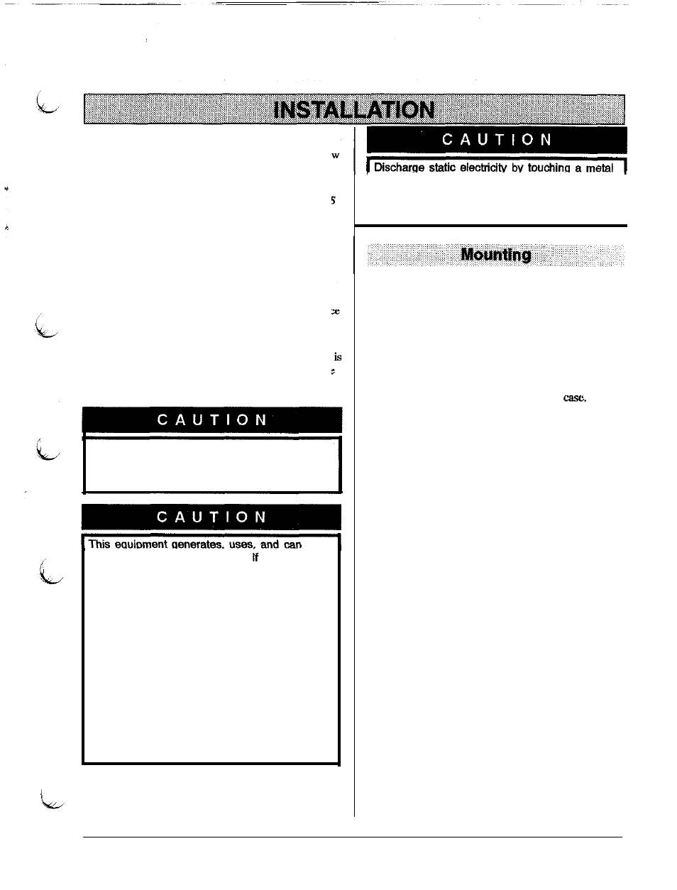 Installing, Mountlng additional boards | Honeywell W7620 User Manual | Page 7 / 16