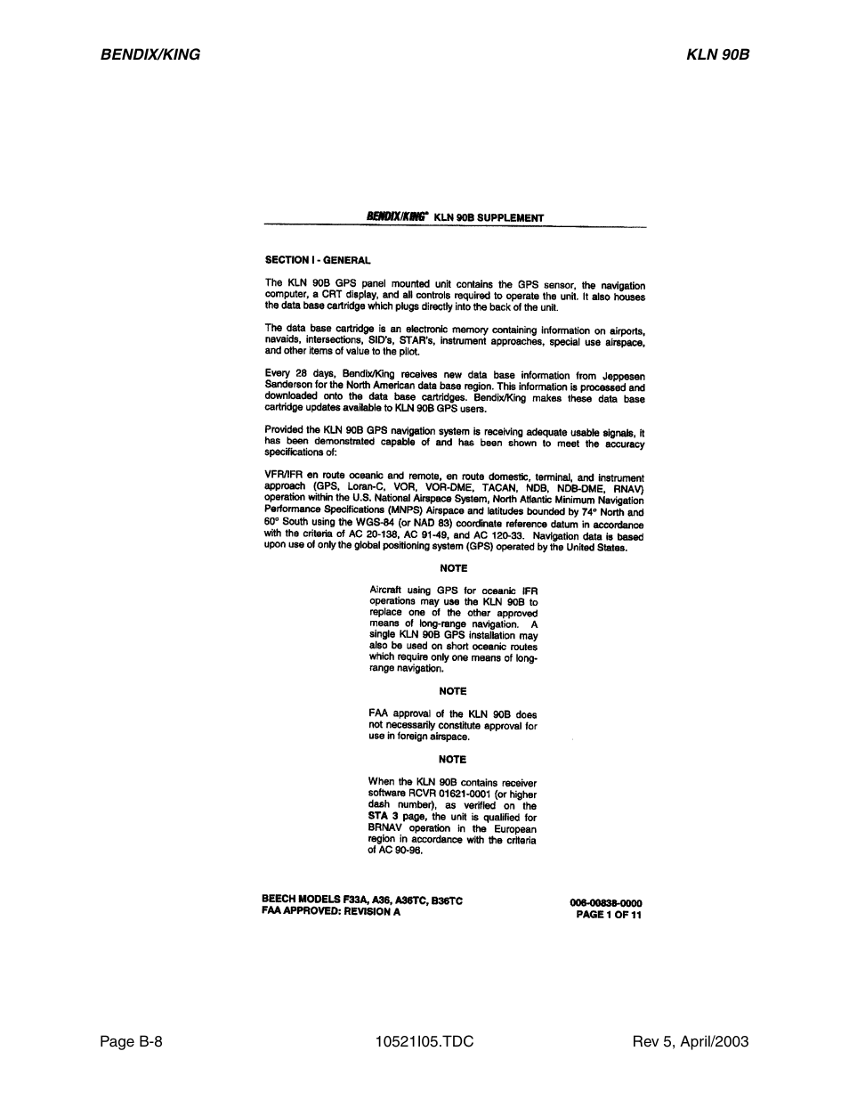 Honeywell BEDIX/KING GPS RNAV User Manual | Page 100 / 152