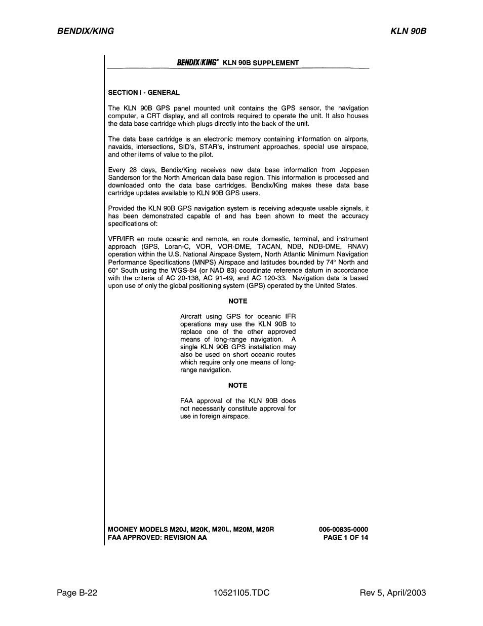 Honeywell BEDIX/KING GPS RNAV User Manual | Page 114 / 152