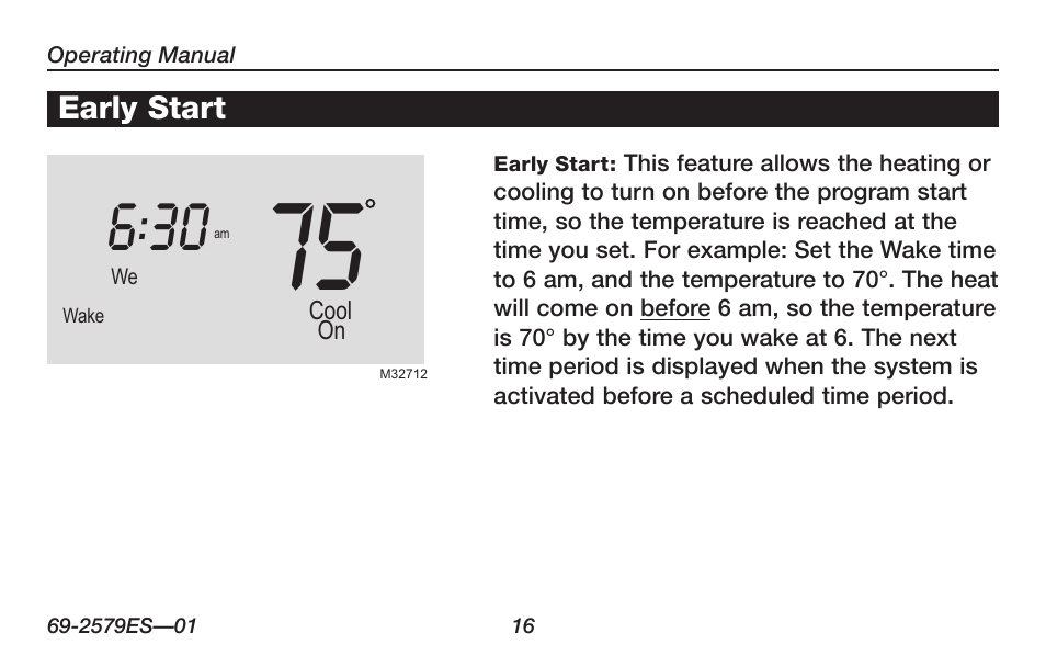 Honeywell RTHL2510 User Manual | Page 18 / 48