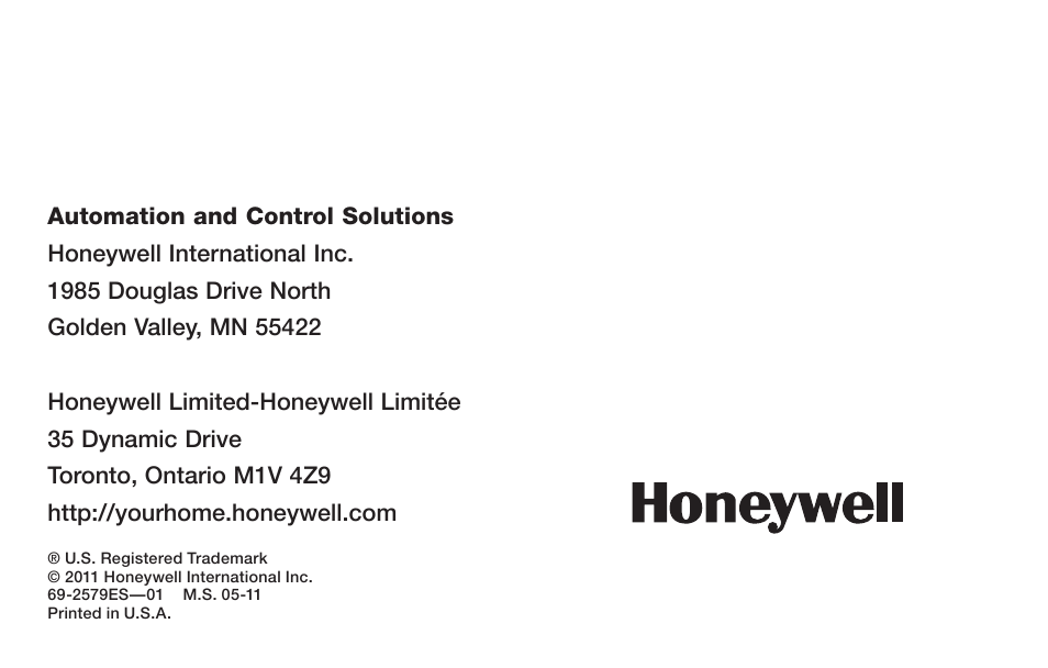 Honeywell RTHL2510 User Manual | Page 24 / 48