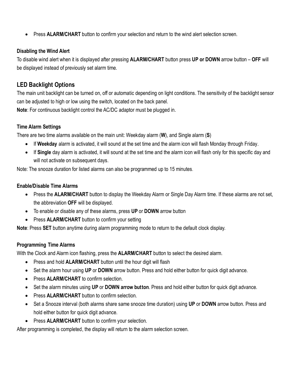 Honeywell TE821WD User Manual | Page 24 / 33