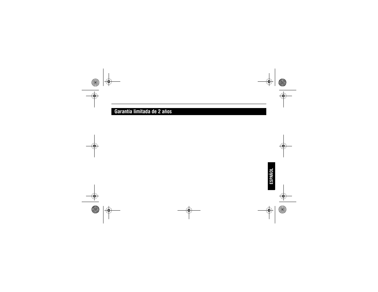 Garantía limitada de 2 años | Honeywell PRO 1000 User Manual | Page 43 / 46