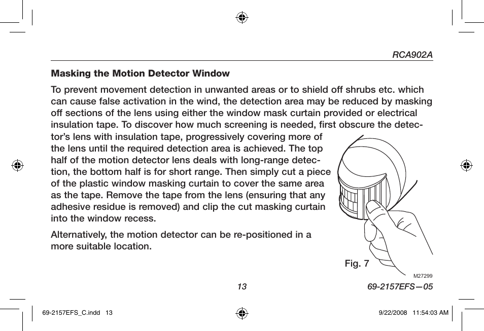 Honeywell RCA902N User Manual | Page 15 / 80