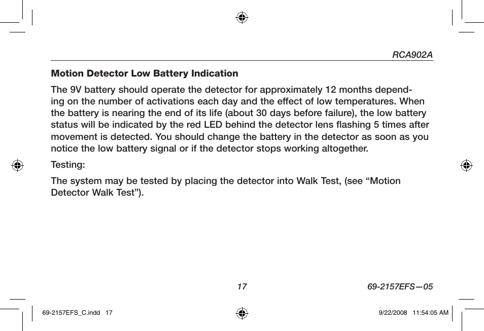 Honeywell RCA902N User Manual | Page 19 / 80