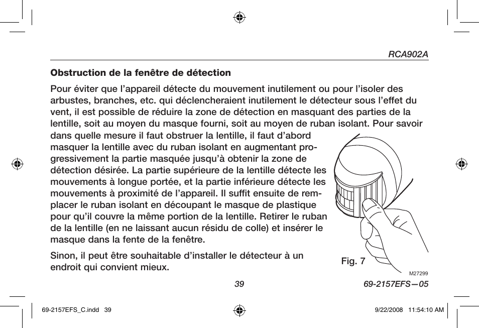 Honeywell RCA902N User Manual | Page 41 / 80