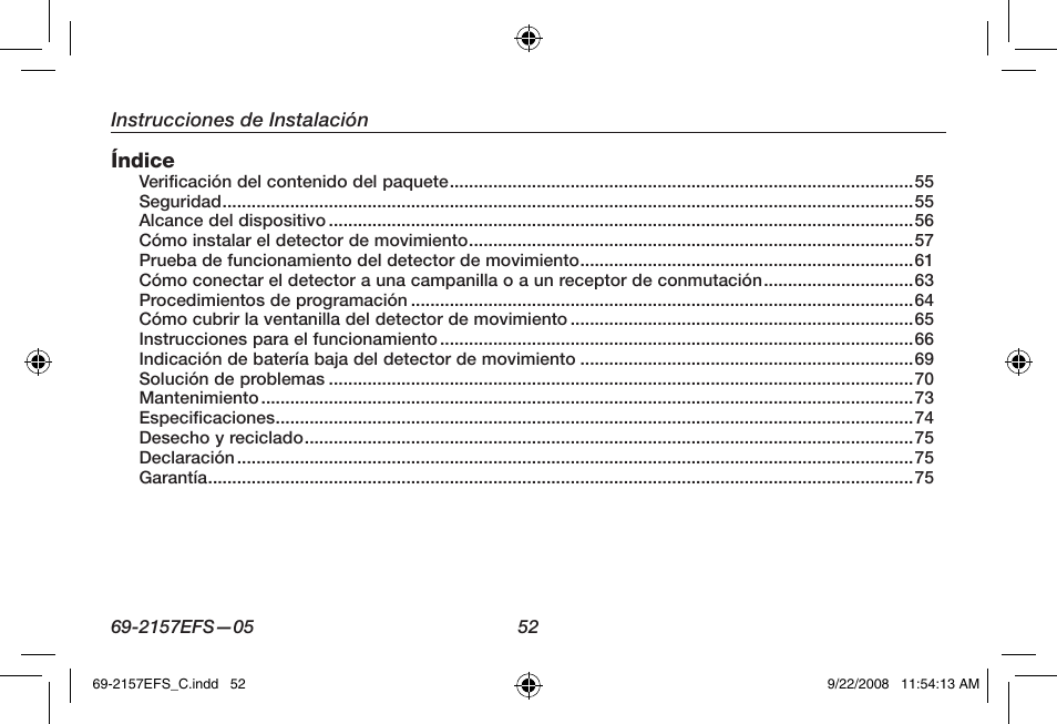 Honeywell RCA902N User Manual | Page 54 / 80