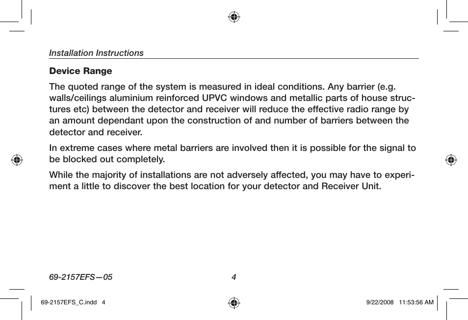 Honeywell RCA902N User Manual | Page 6 / 80