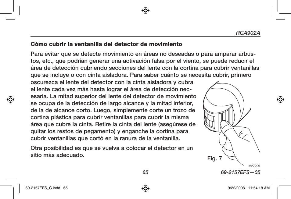 Honeywell RCA902N User Manual | Page 67 / 80