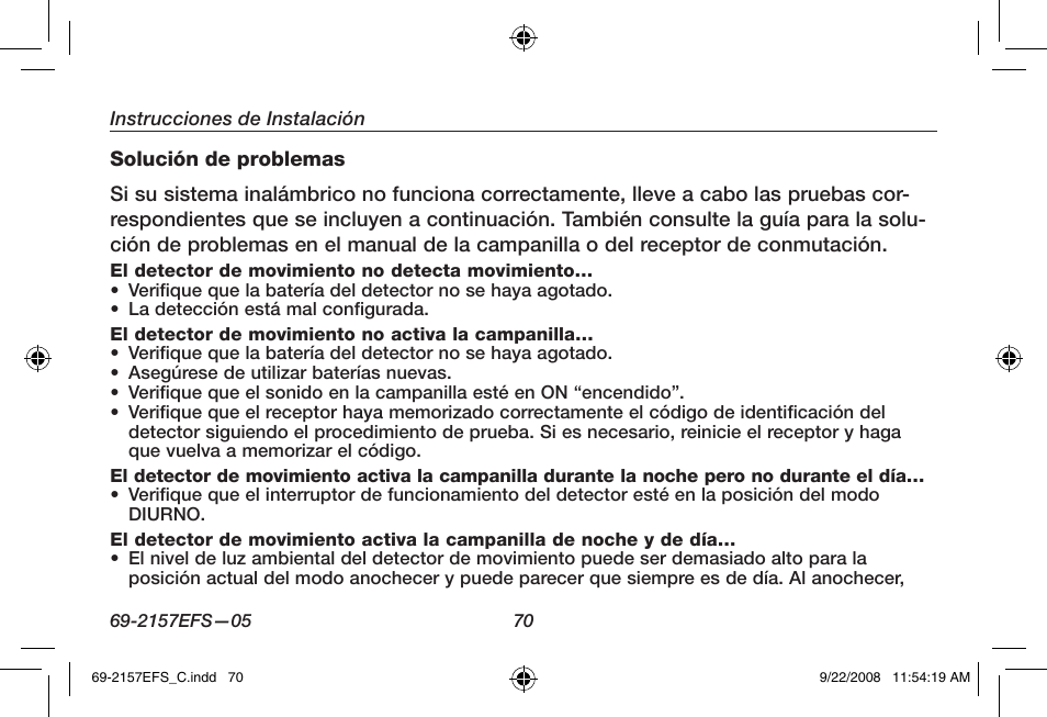 Honeywell RCA902N User Manual | Page 72 / 80