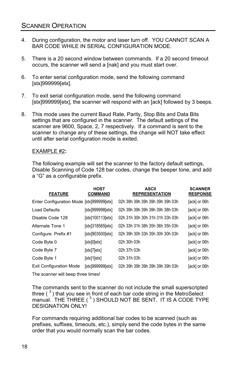 Honeywell Eclipse MS5100 Series User Manual | Page 22 / 52
