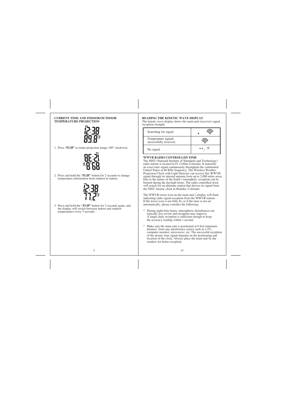 Honeywell PCR325W User Manual | Page 6 / 11