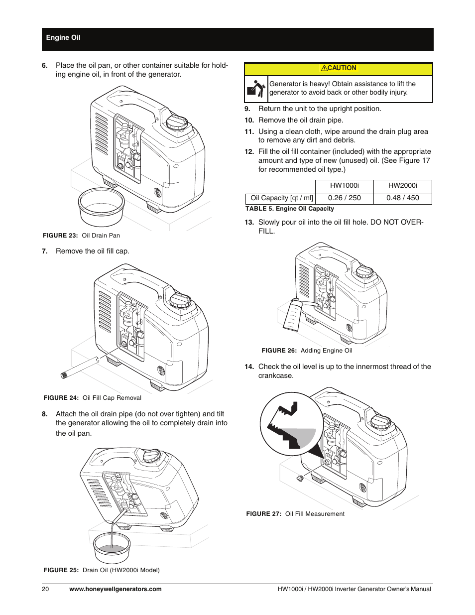 Honeywell HW2000i User Manual | Page 26 / 46