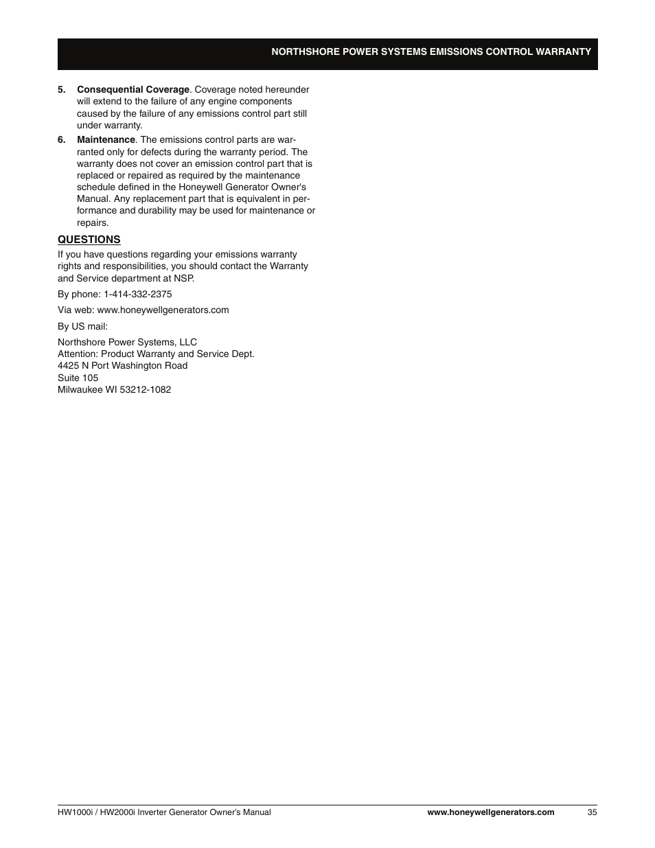 Honeywell HW2000i User Manual | Page 41 / 46