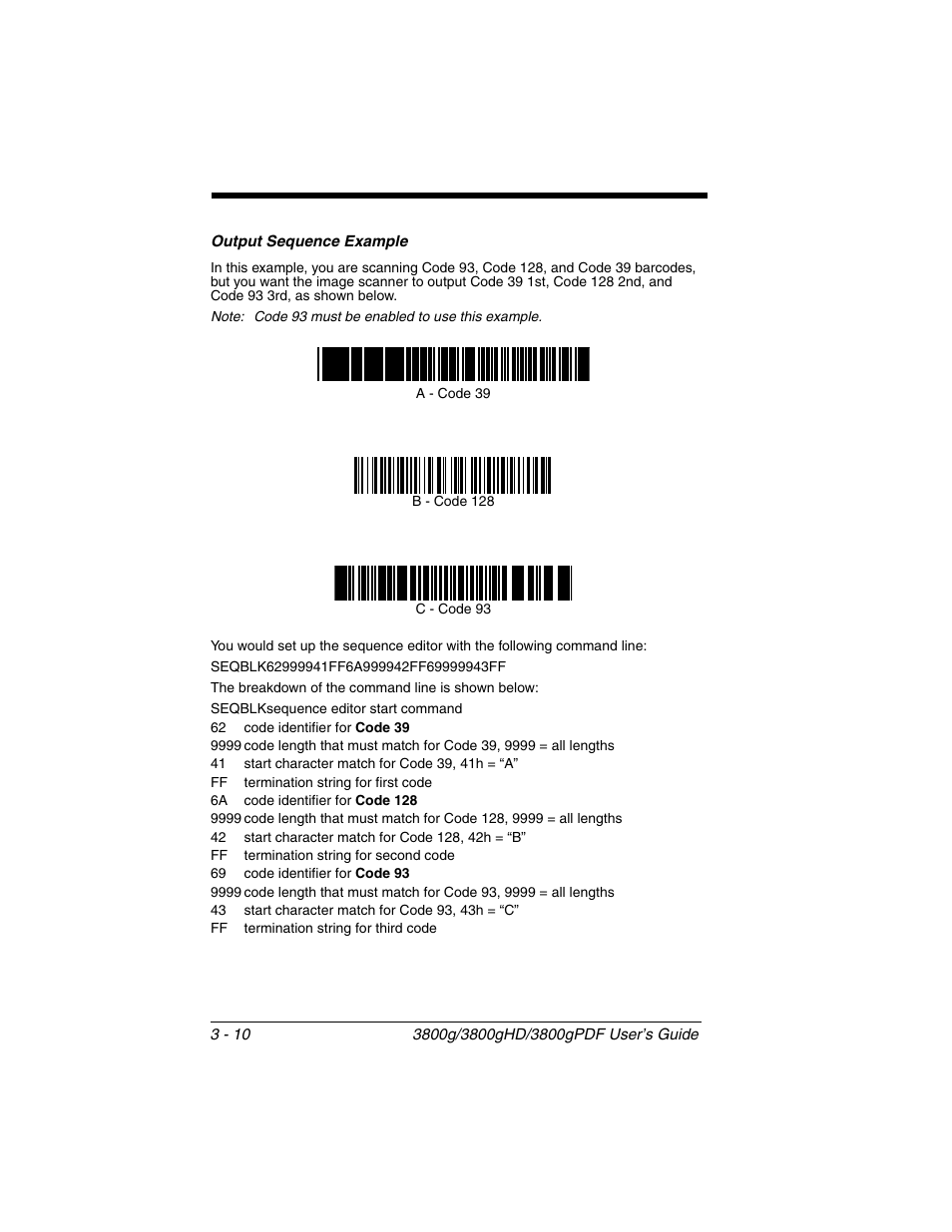 Honeywell 3800gPDF User Manual | Page 46 / 156