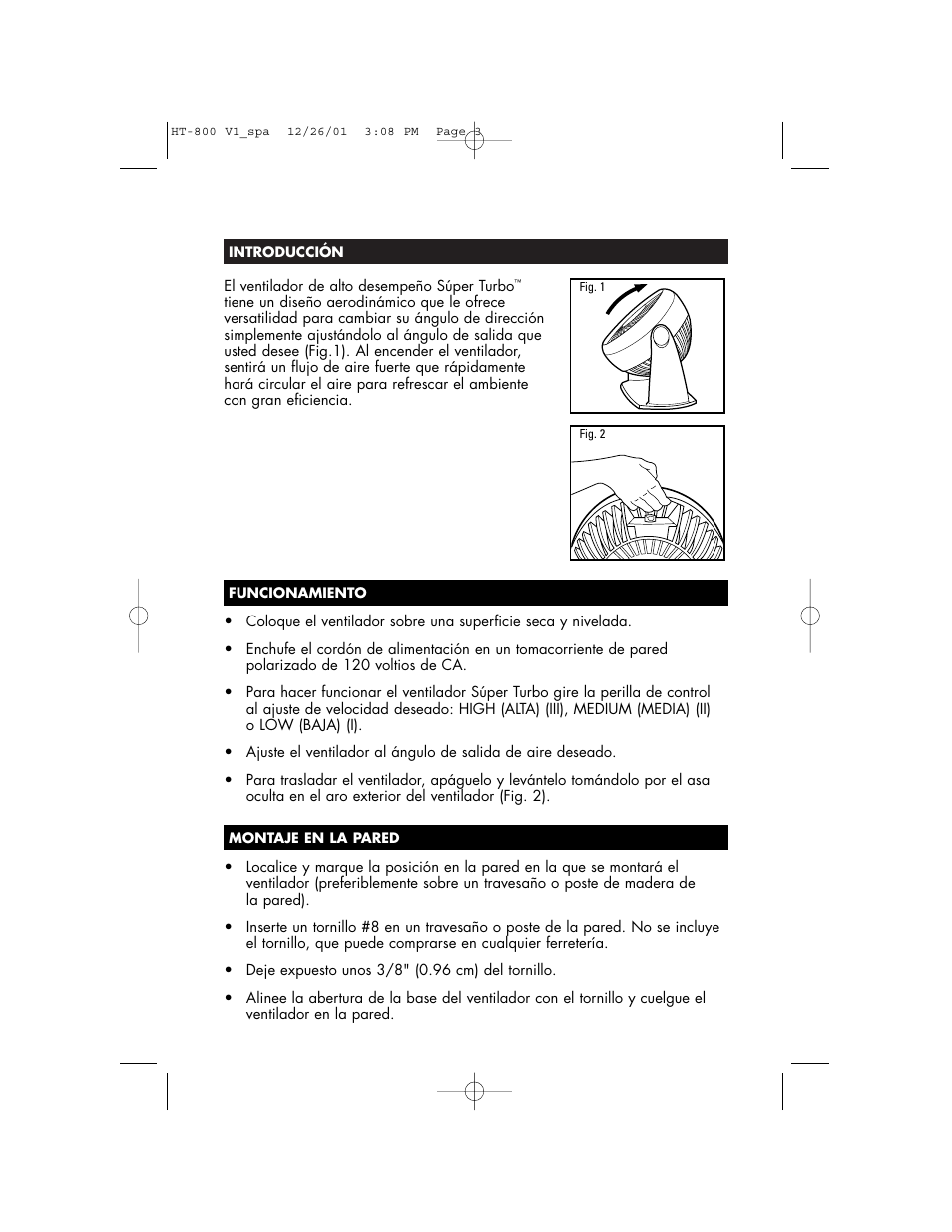 Honeywell HT-800C User Manual | Page 13 / 16