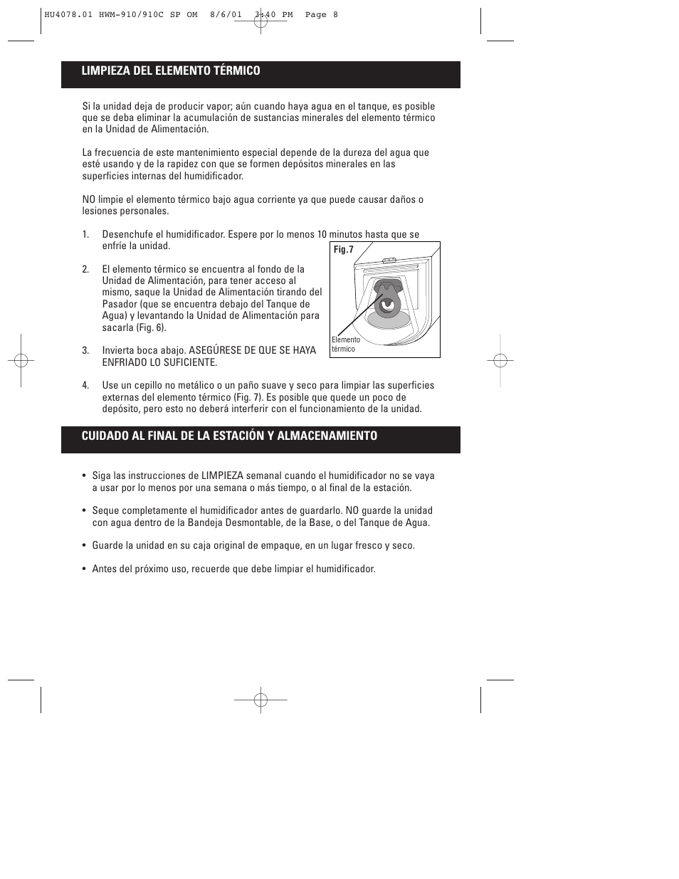 Honeywell HWM-910 Series User Manual | Page 33 / 36
