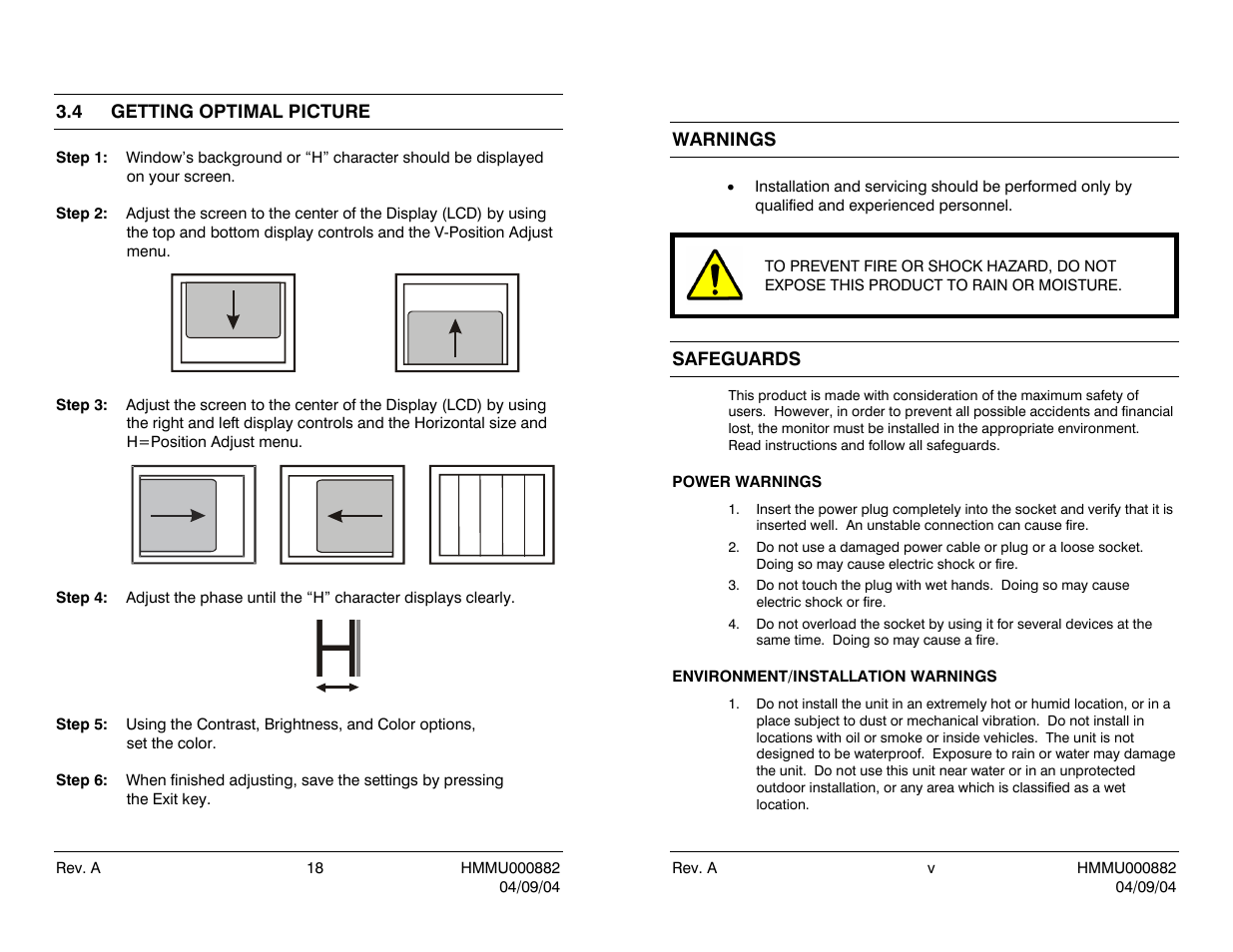 Honeywell HMLCD19 User Manual | Page 5 / 16