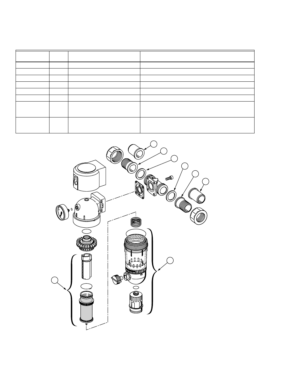 F74c replacement parts list (see fig. 16) | Honeywell BRAUKMANN F74C User Manual | Page 10 / 12