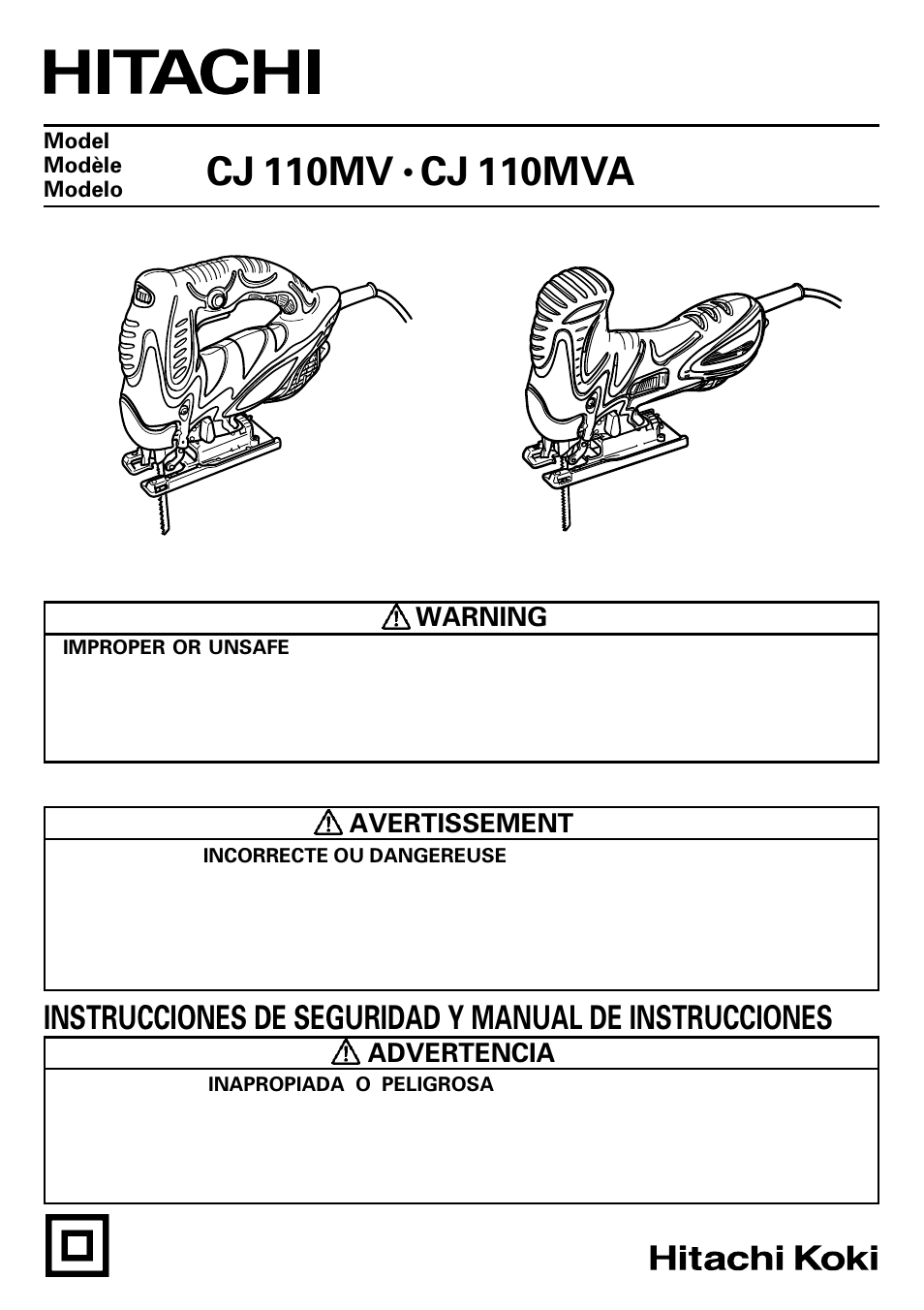 Honeywell CJ 110MVA User Manual | 60 pages