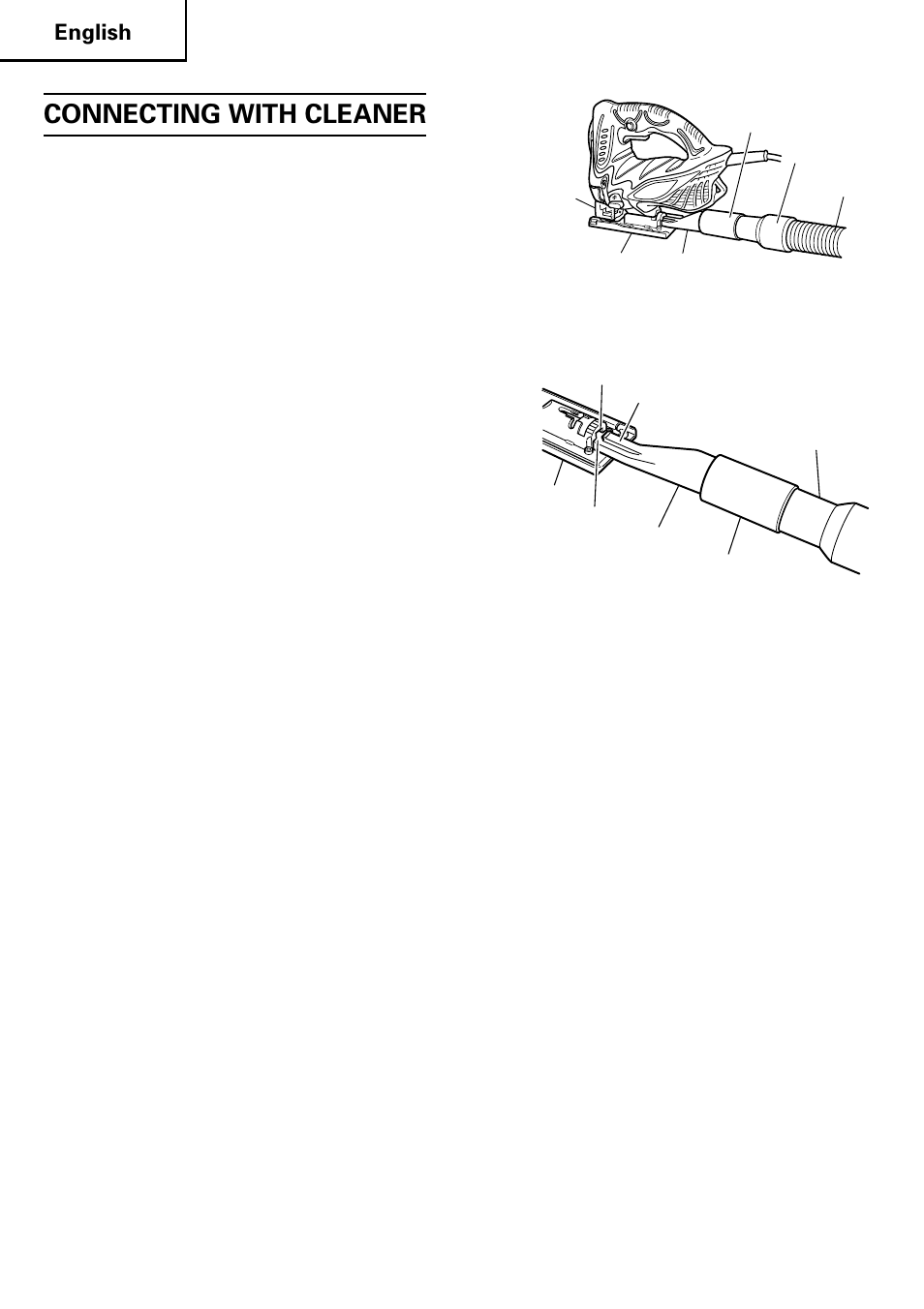 Connecting with cleaner | Honeywell CJ 110MVA User Manual | Page 16 / 60