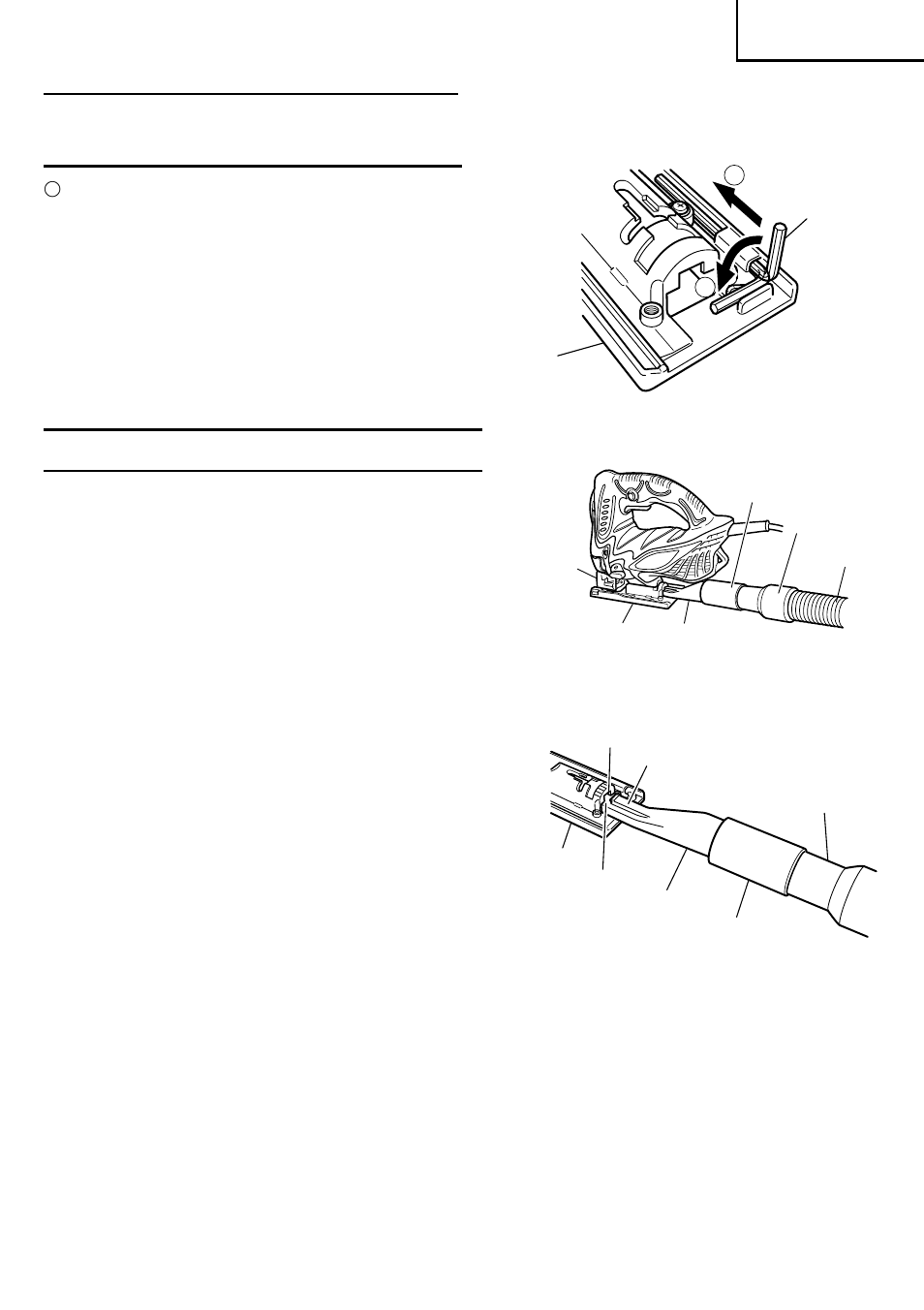 Rangement des lames de la clé allen, Raccordement au nettoyeur | Honeywell CJ 110MVA User Manual | Page 33 / 60