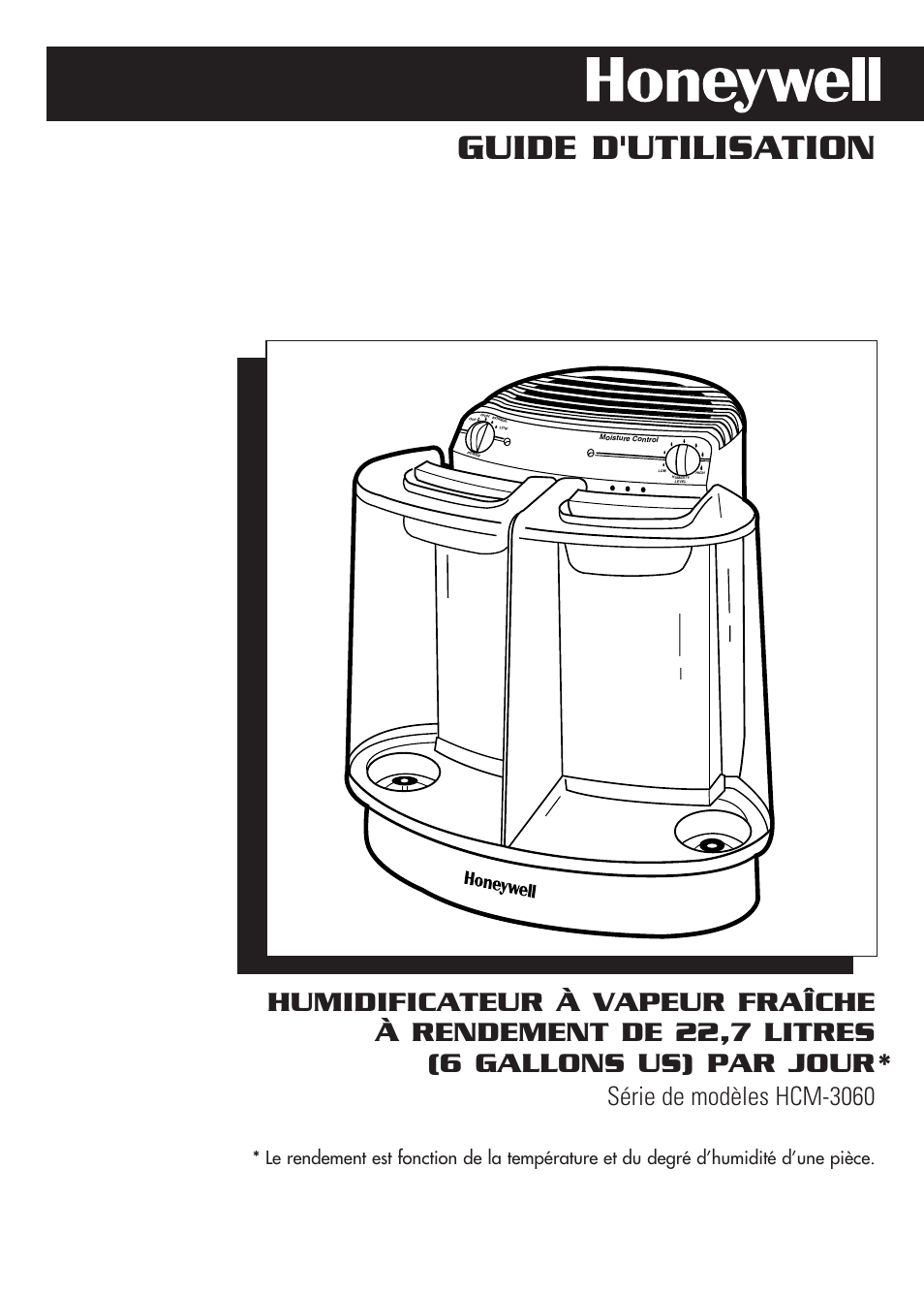 Guide d'utilisation, Série de modèles hcm-3060 | Honeywell HCM-3060 User Manual | Page 13 / 36