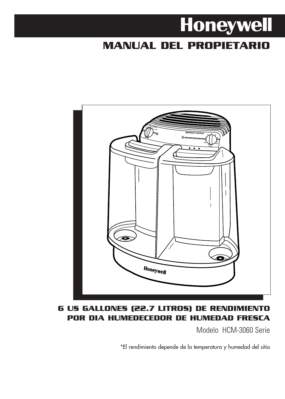 Manual del propietario | Honeywell HCM-3060 User Manual | Page 25 / 36