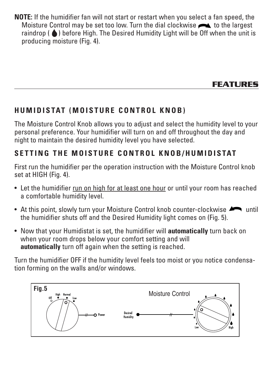 Features | Honeywell HCM-3060 User Manual | Page 6 / 36