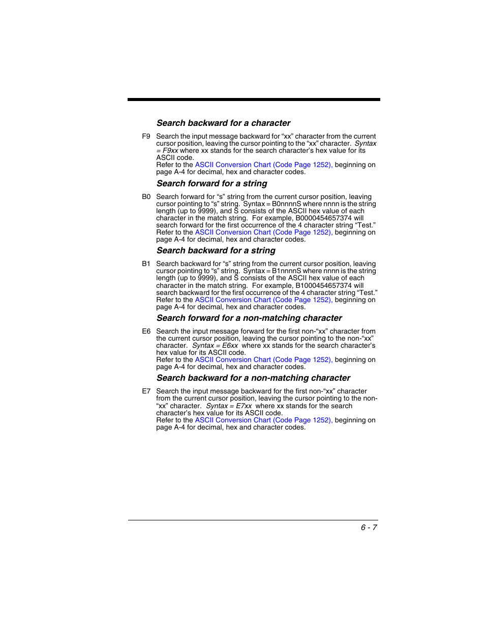 Honeywell XENON 1902 User Manual | Page 137 / 312