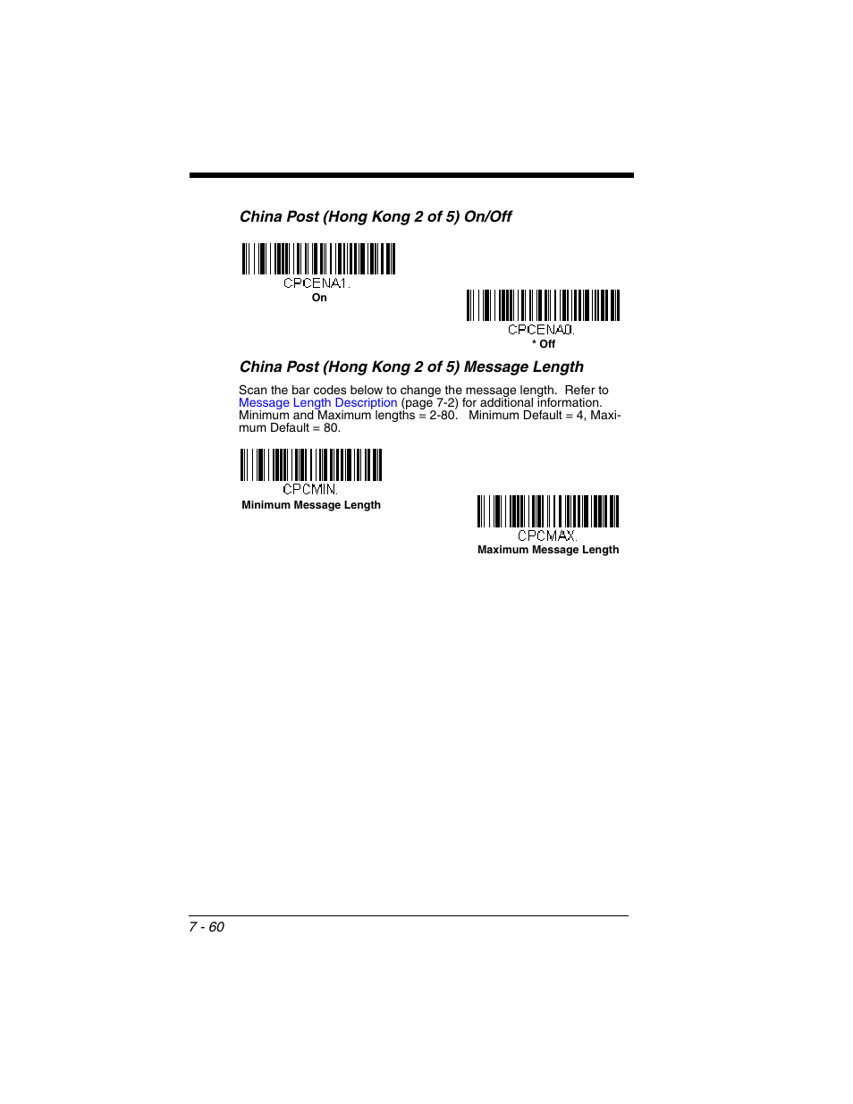 Honeywell XENON 1902 User Manual | Page 202 / 312