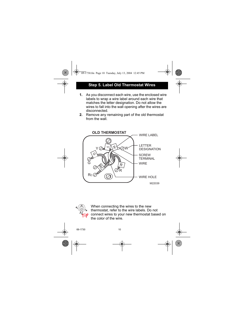 Honeywell RTH7500D User Manual | Page 10 / 64