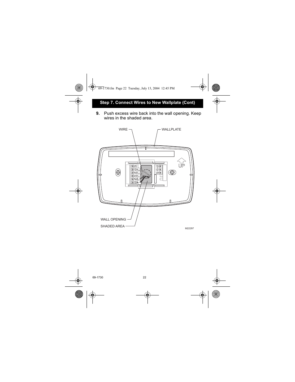 Honeywell RTH7500D User Manual | Page 22 / 64