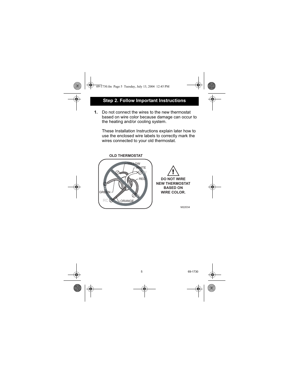 Honeywell RTH7500D User Manual | Page 5 / 64