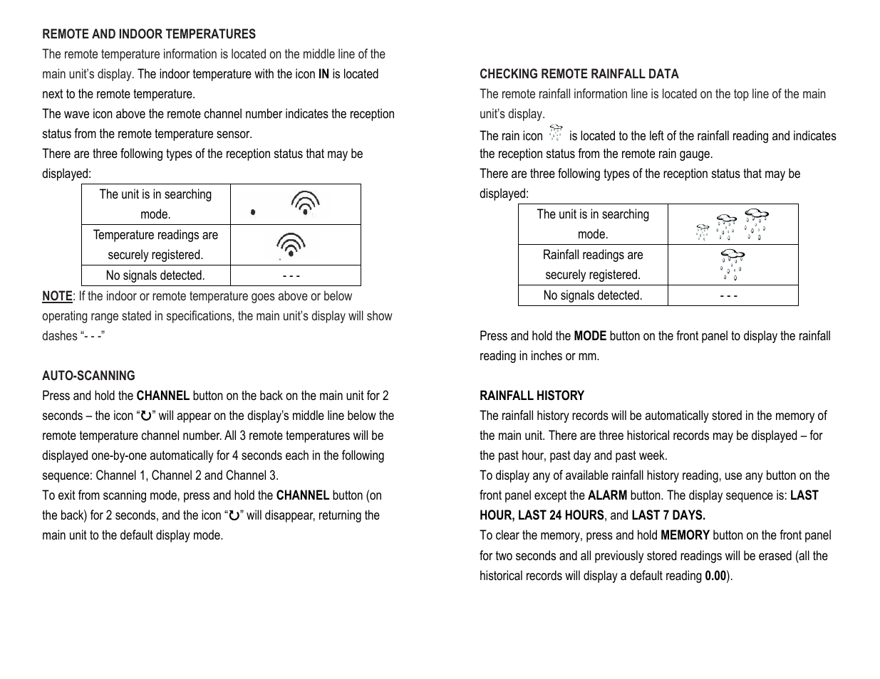 Honeywell TC150 User Manual | Page 9 / 15