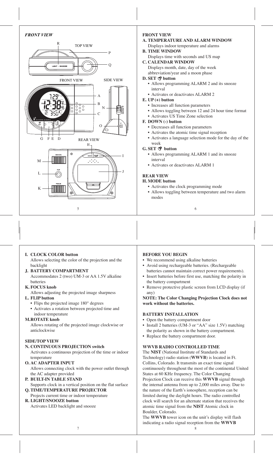 Honeywell PCR19W User Manual | Page 2 / 5