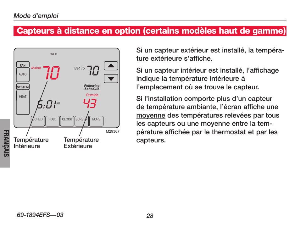 Honeywell VisionPRO  TH8000 Series User Manual | Page 62 / 96