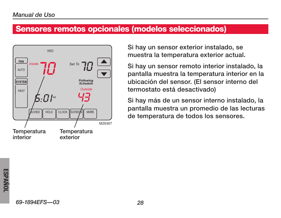 Honeywell VisionPRO  TH8000 Series User Manual | Page 94 / 96