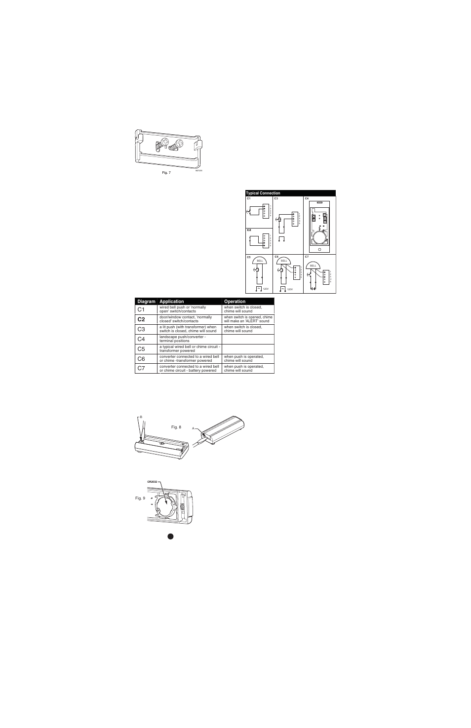 Installation instructions–rcwl301a | Honeywell RCWL301A User Manual | Page 3 / 8