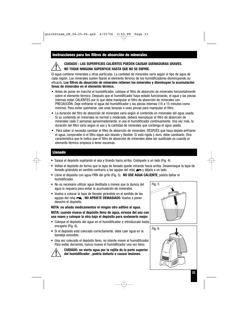 Honeywell HWM-331 User Manual | Page 33 / 44