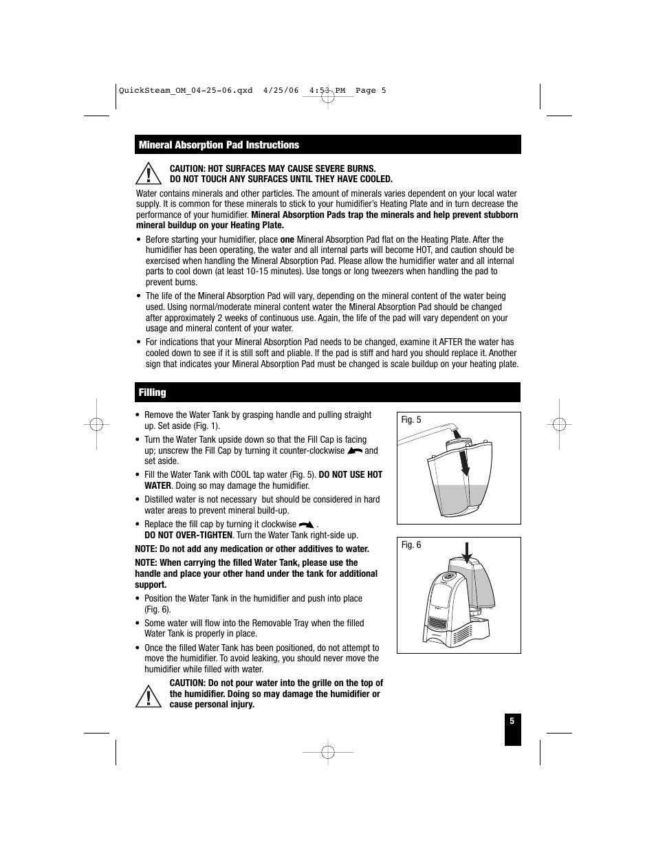 Honeywell HWM-331 User Manual | Page 5 / 44