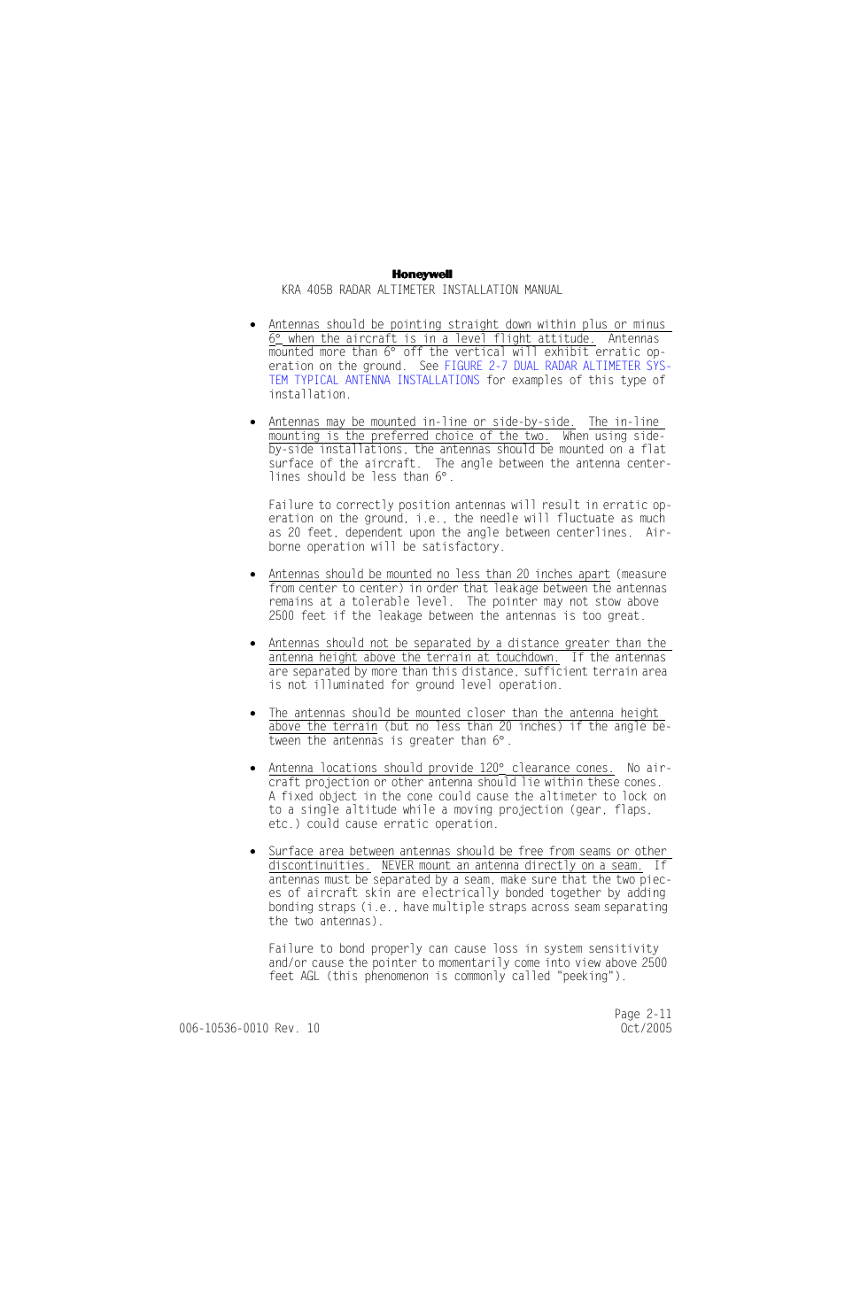 Honeywell KA 54 User Manual | Page 37 / 77