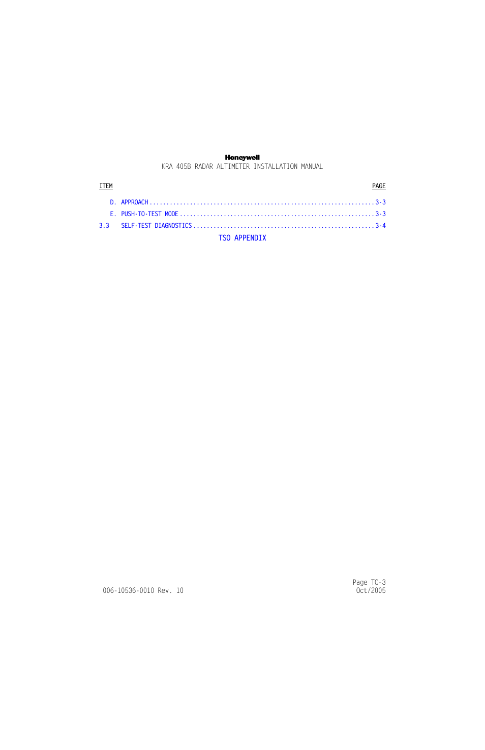 Honeywell KA 54 User Manual | Page 7 / 77